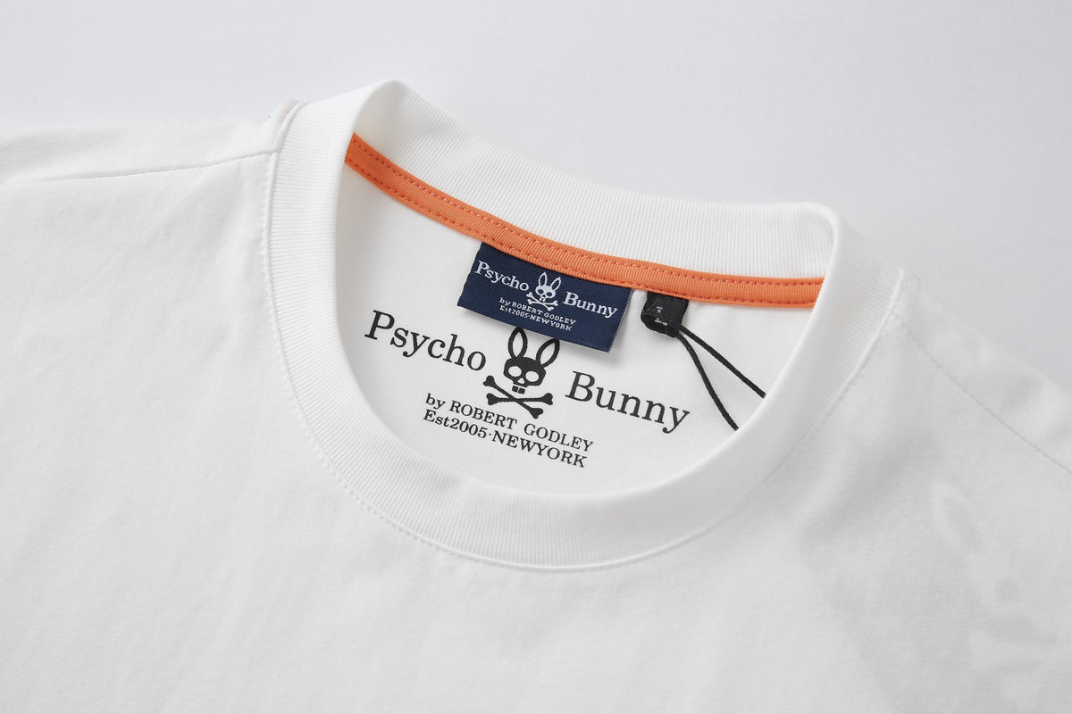 Camiseta 66610  Estampada Blanca Para Hombre