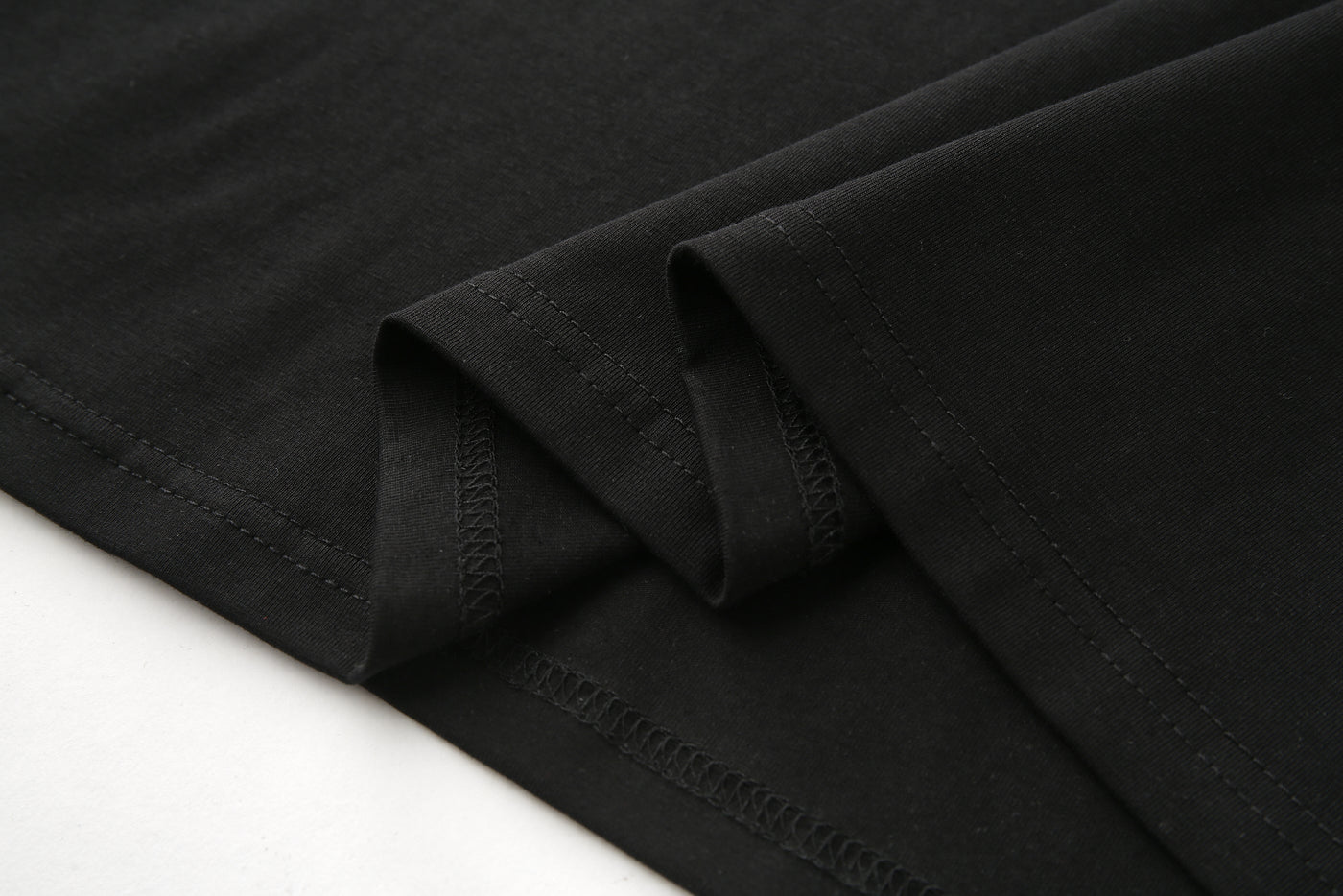 Camiseta básica negro para hombre - imagen 8 - JDC Luxury Store