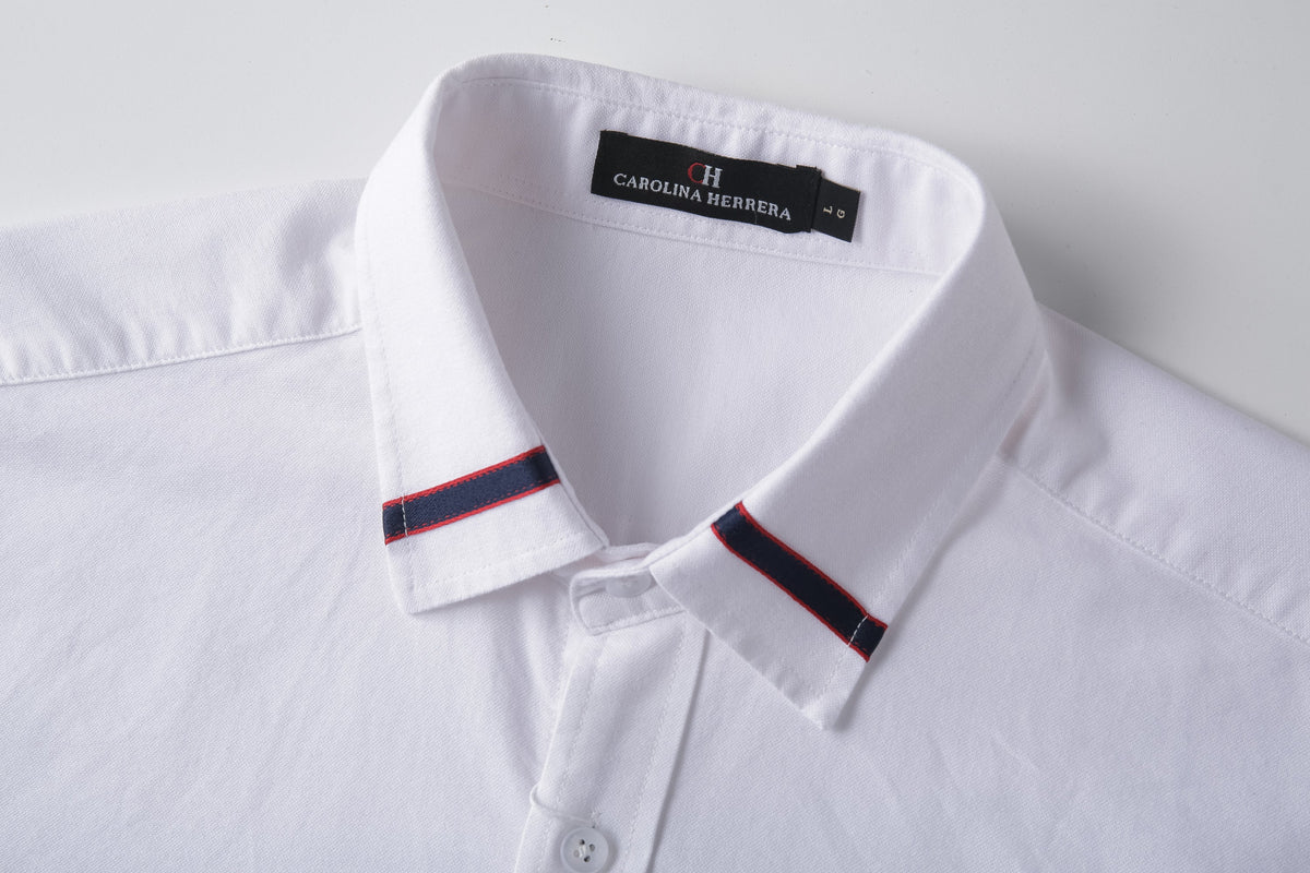 Camisa 50011 Blanca Manga Larga para Hombre