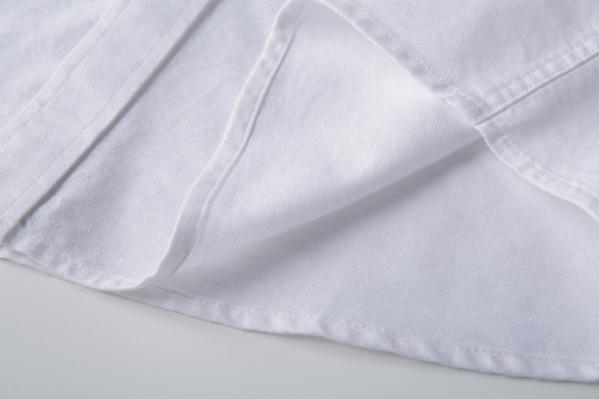 Camisa 50011 Blanca Manga Larga para Hombre