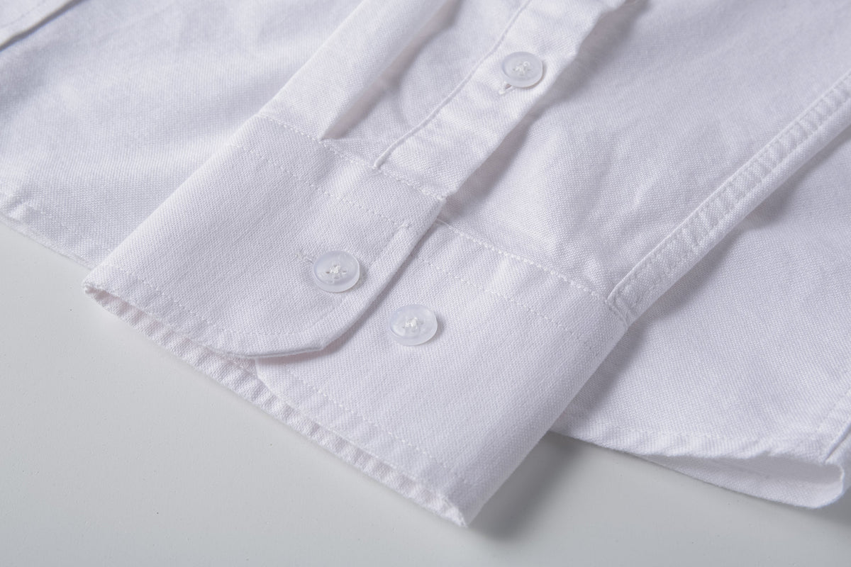 Camisa 50011 Blanca Manga Larga para Hombre