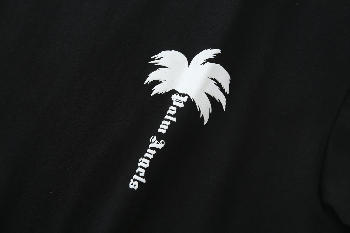 Camiseta 834021 Negra Oversize Para Hombre