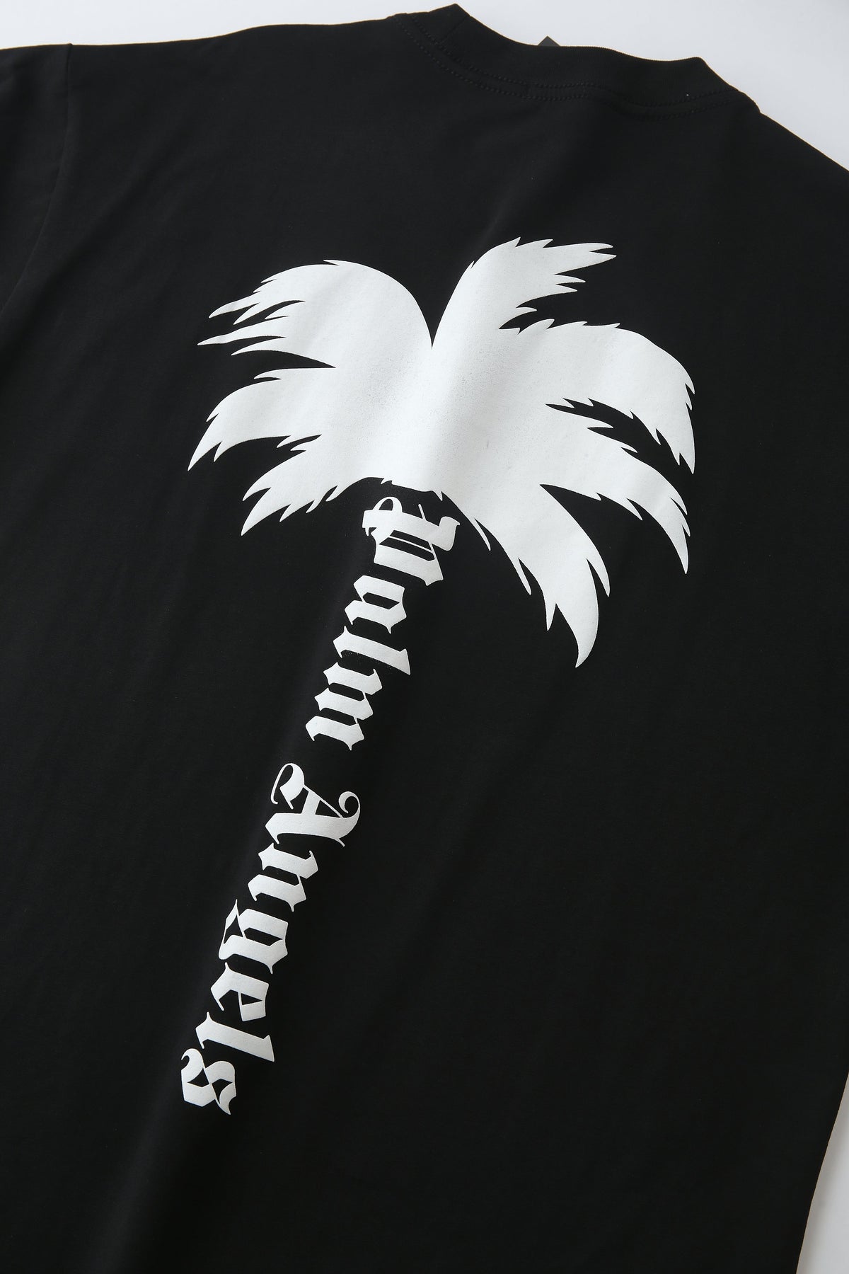 Camiseta 834021 Negra Oversize Para Hombre