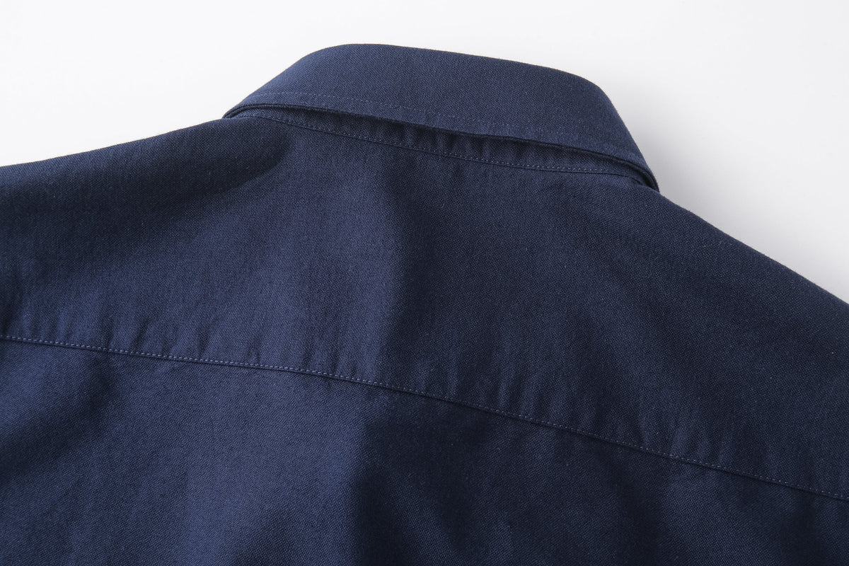 Camisa 50011 Azul Oscuro Manga Larga para Hombre