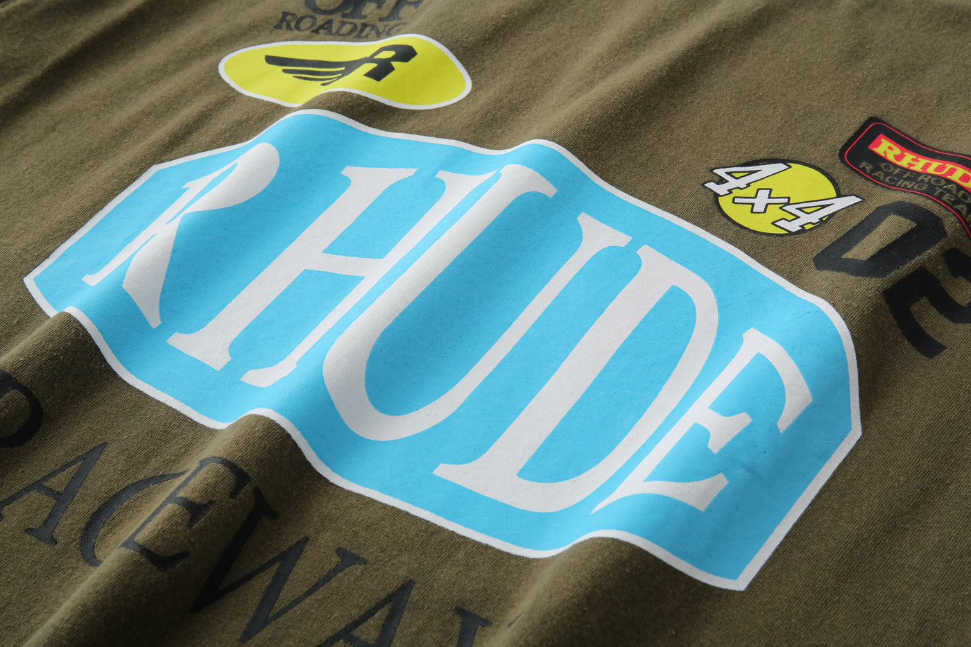 Camiseta estampada verde para hombre - imagen 4 - JDC Luxury Store