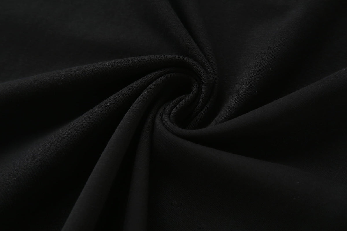 Camiseta 66635 Estampada Negra Para Hombre