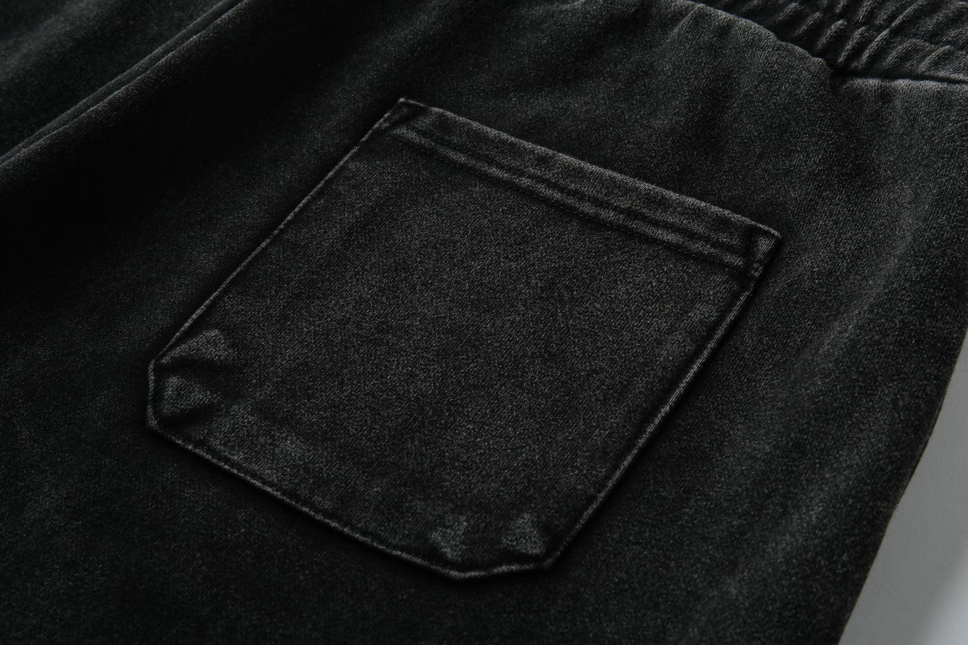 Bermuda 1818031 Negra de algodón Para Hombre