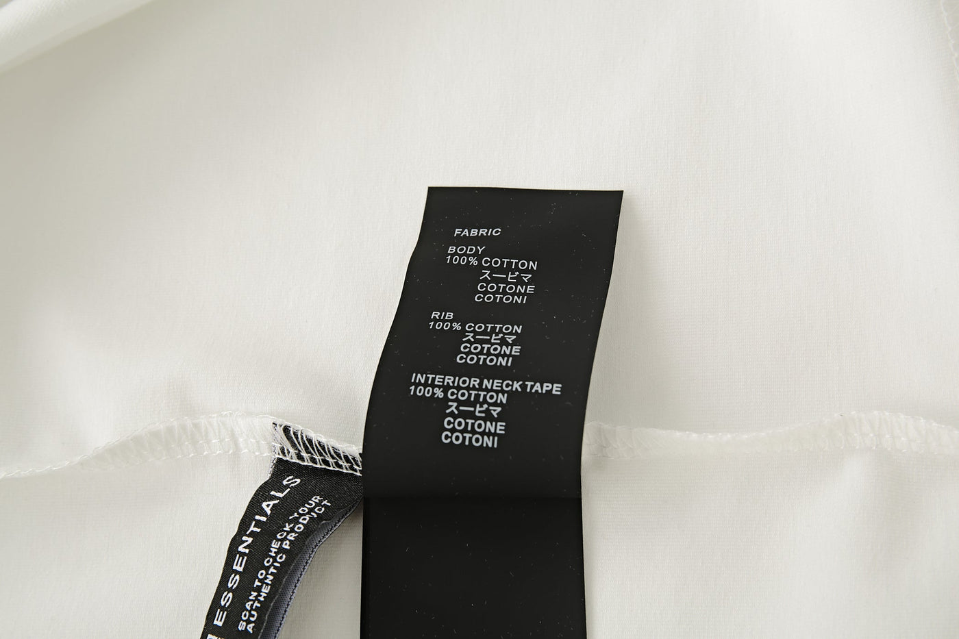 Camiseta oversize blanca para hombre - imagen 8 - JDC Luxury Store