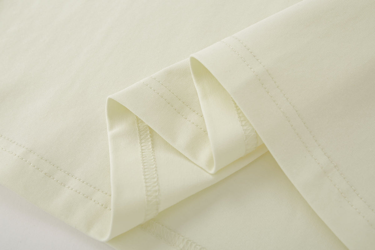 Camiseta 834026 Crema Oversize Para Hombre