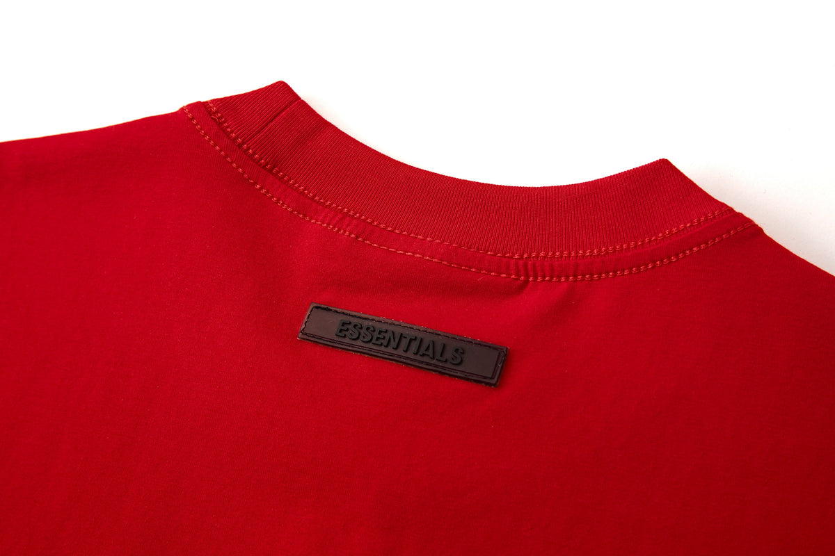 Camiseta 834026 Roja Oversize Para Hombre