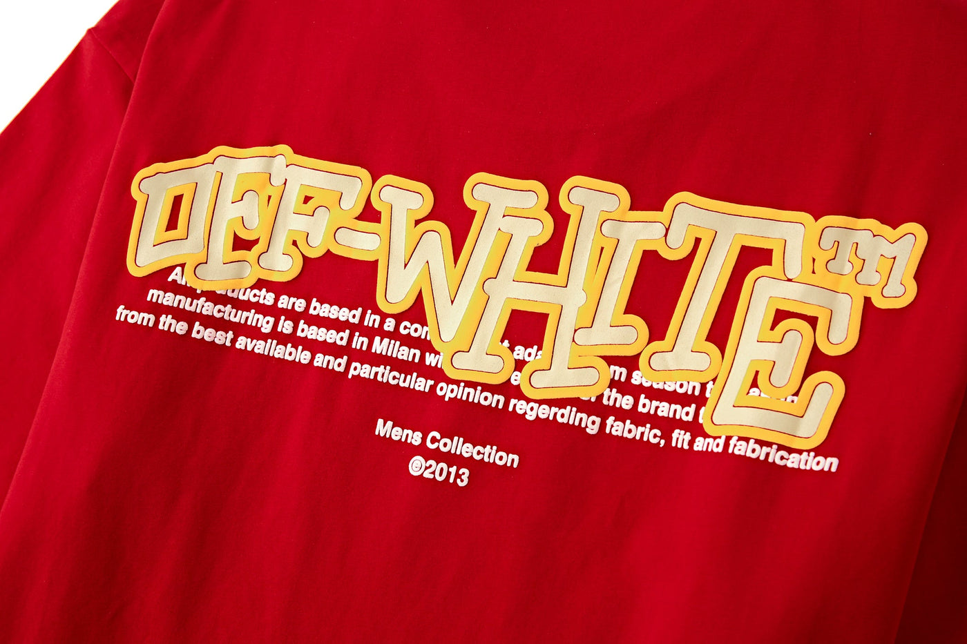 Camiseta 834027 Oversize Roja Para Hombre