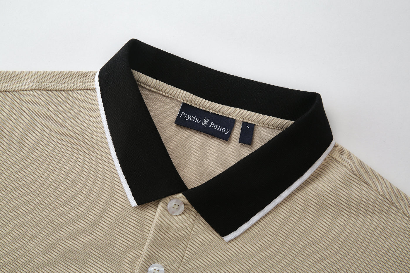 Camiseta 22377# Tipo Polo Khaki Para Hombre