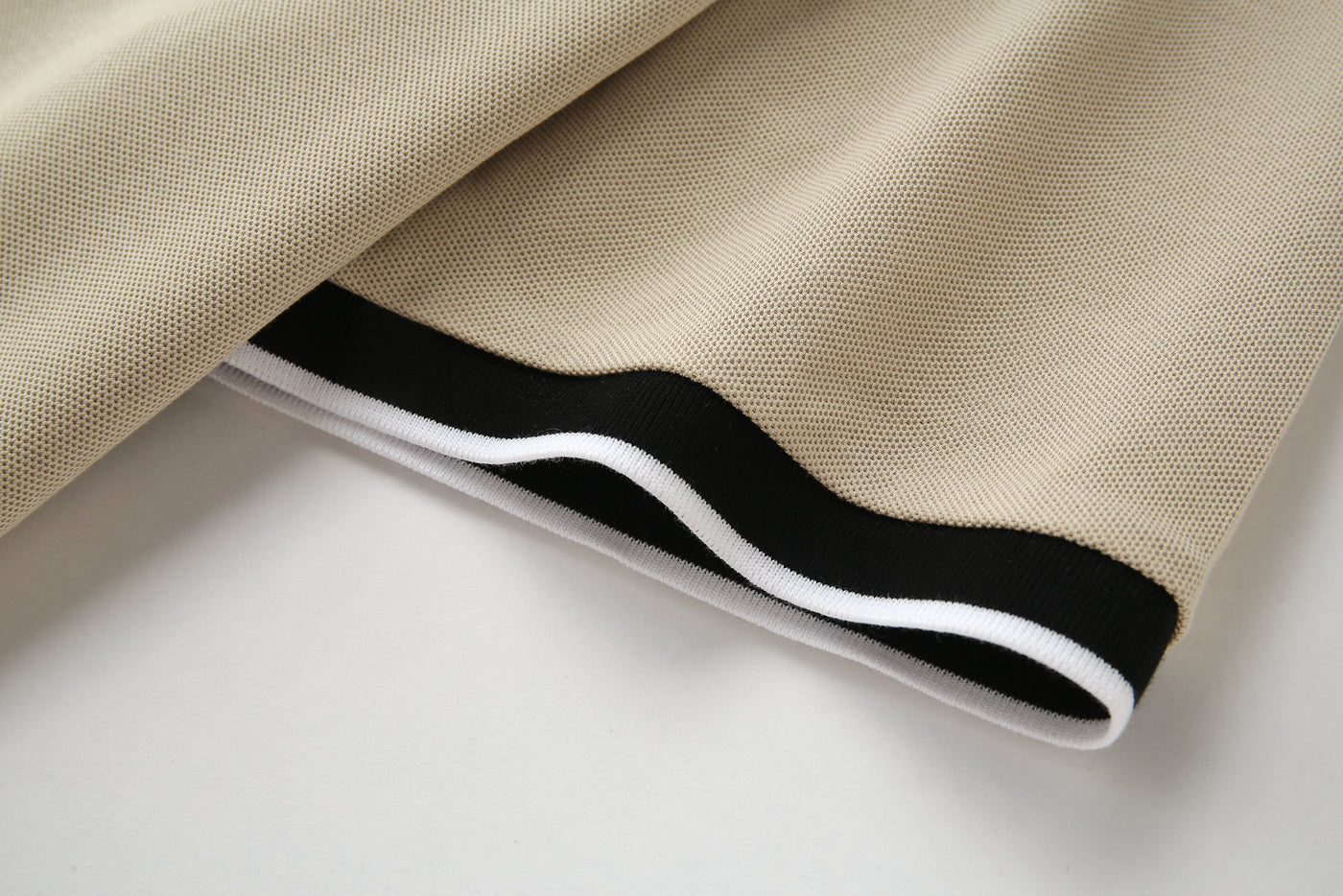 Camiseta 22377# Tipo Polo Khaki Para Hombre