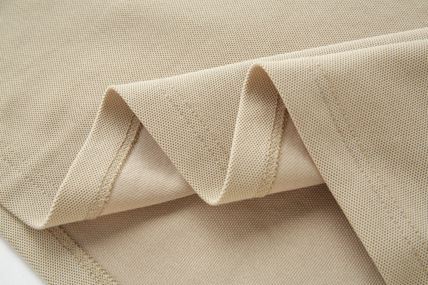Camiseta 22377# Tipo Polo Khaki Para Hombre