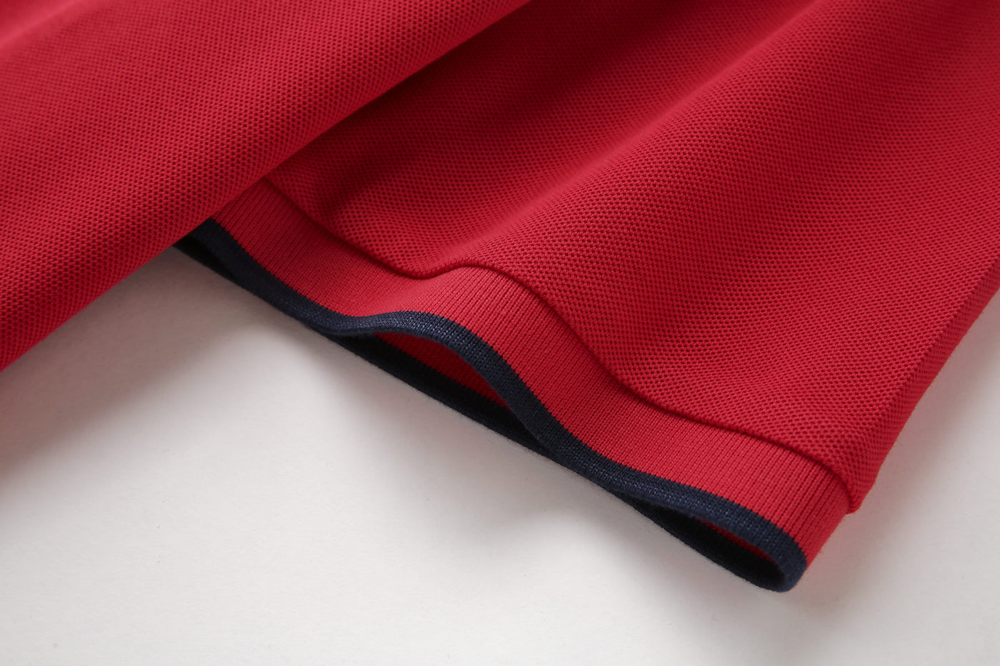 Camiseta 22369# Tipo Polo Roja Para Hombre