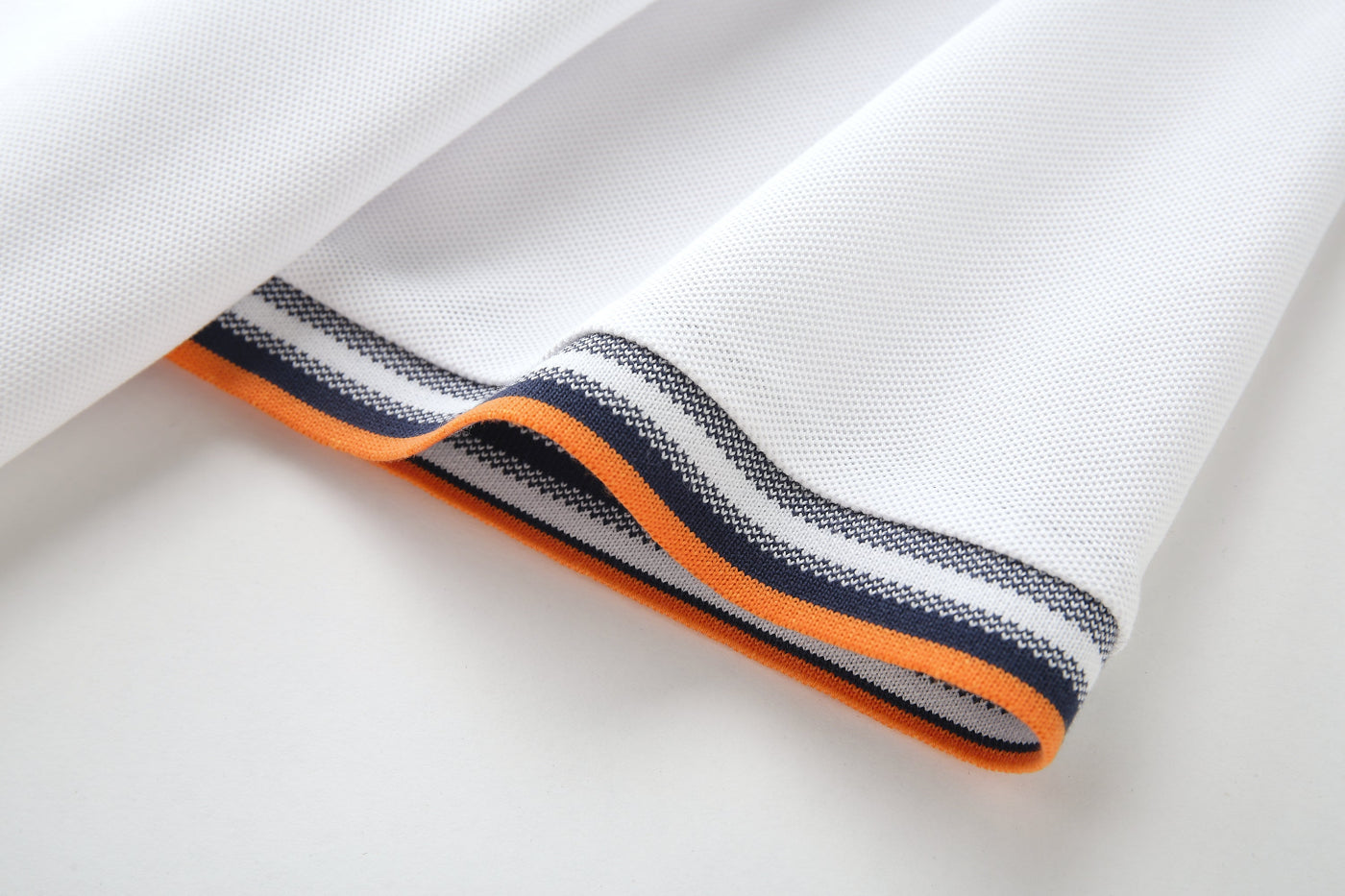 Camiseta 22365# Tipo Polo Blanca Para Hombre