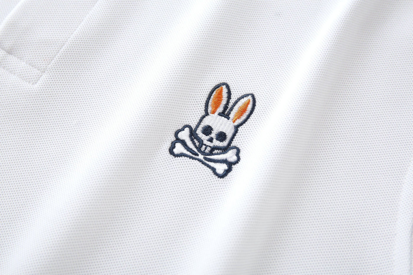 Camiseta 34591# Tipo Polo Blanca Para Hombre
