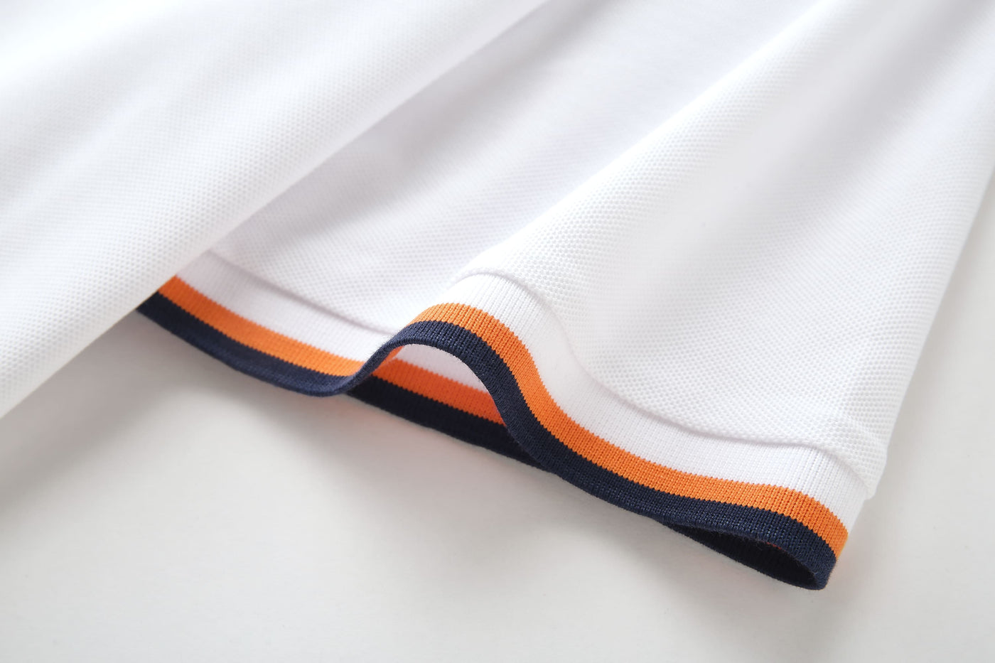Camiseta 34591# Tipo Polo Blanca Para Hombre