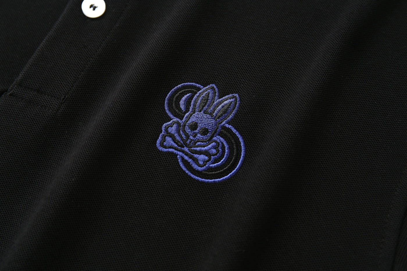 Camiseta 22466# Tipo Polo Negra Para Hombre