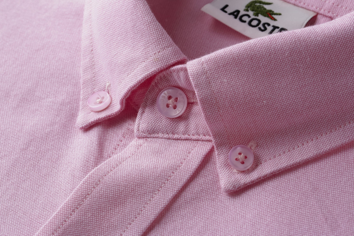 Camisa 50001 Rosa Manga Larga Para Hombre