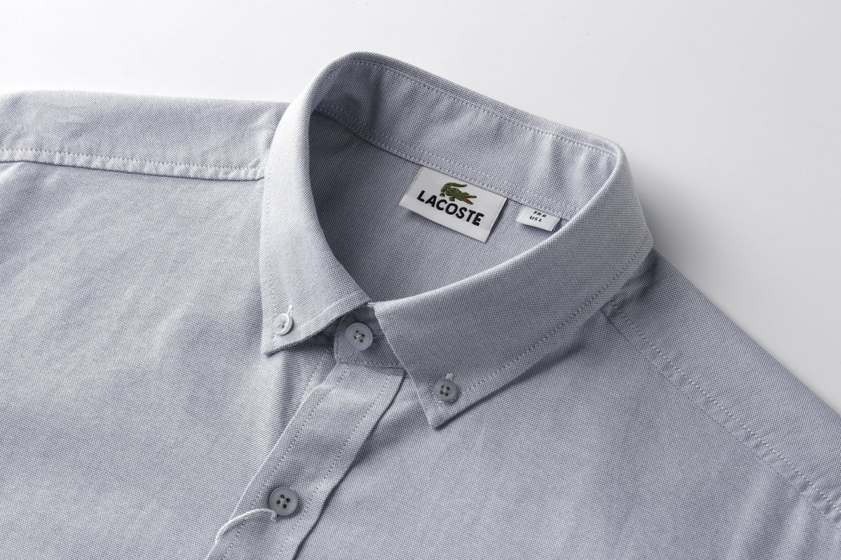 Camisa 50001 Gris Manga Larga Para Hombre