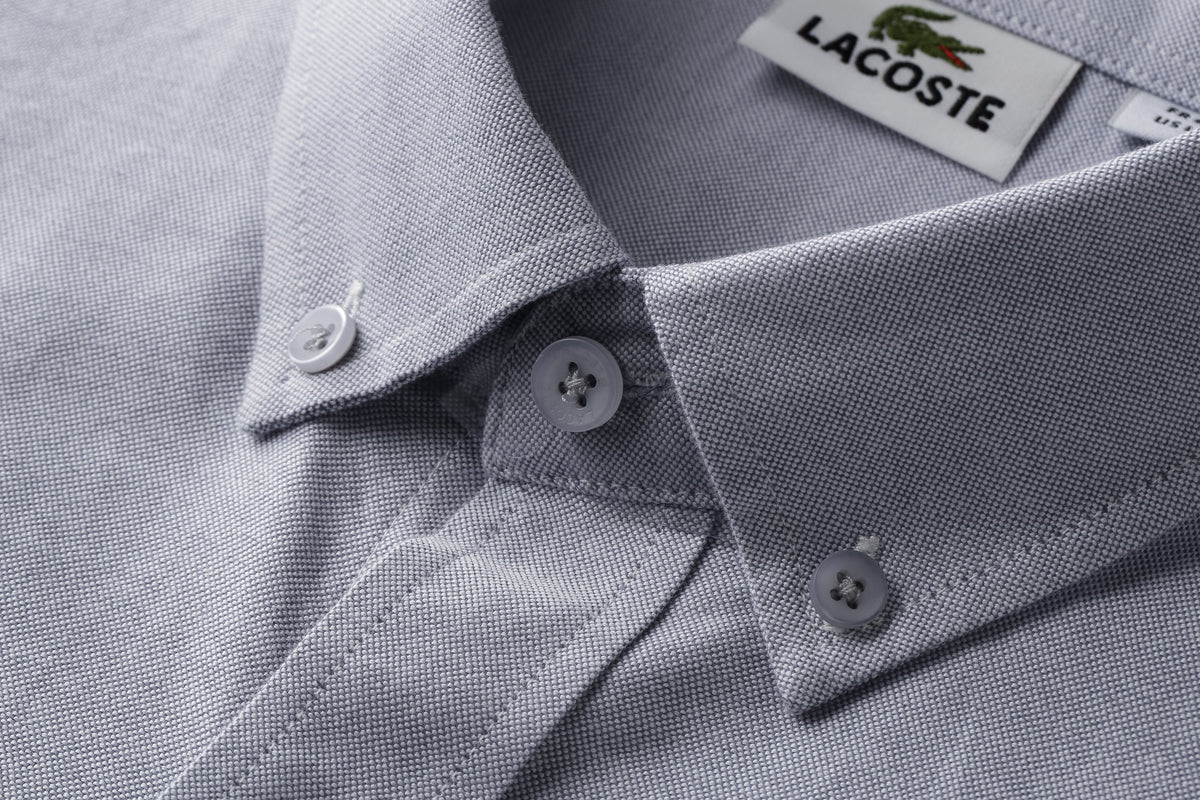 Camisa 50001 Gris Manga Larga Para Hombre