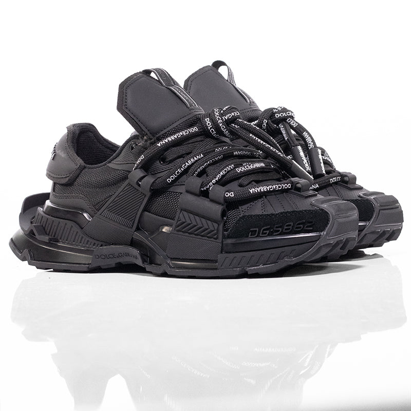 Zapatillas Space sneaker in mix of materials