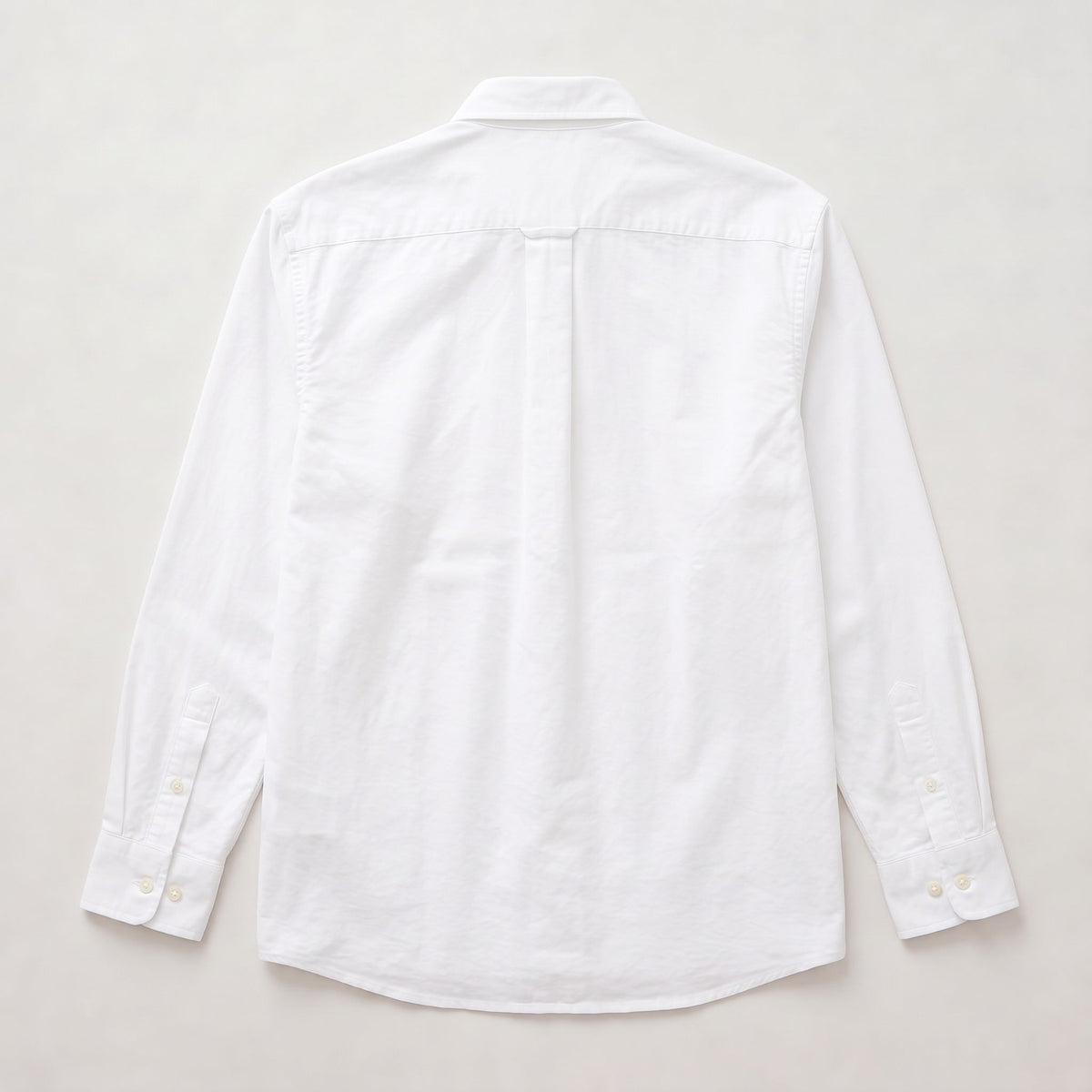 Camisa 50018 Manga larga Blanco para hombre