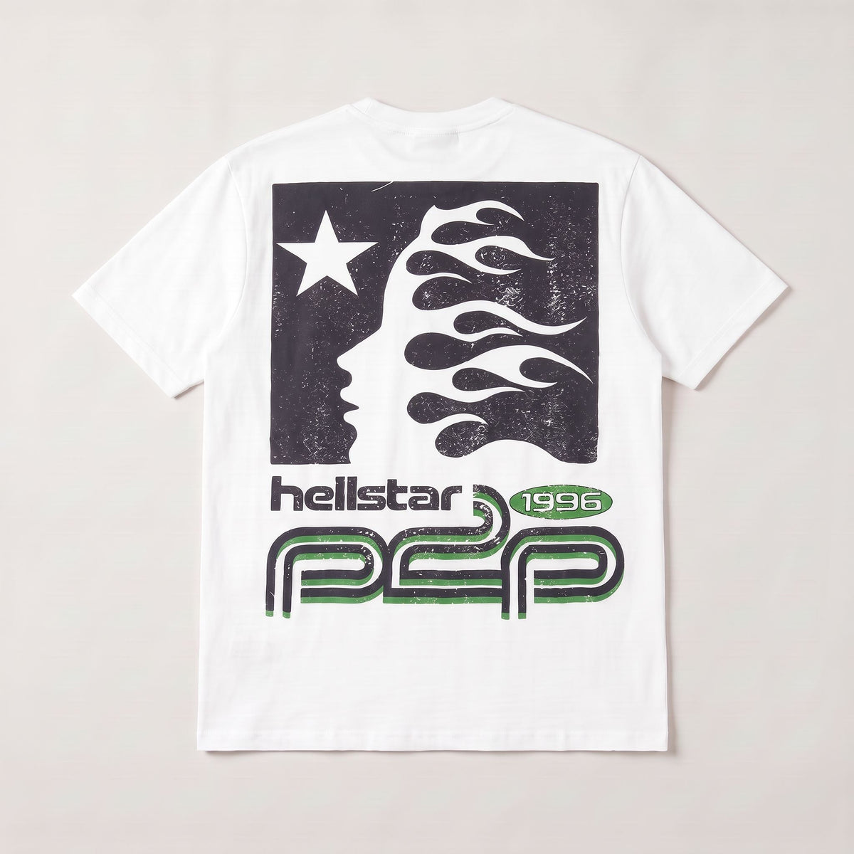 Camiseta 661118 Estampada Blanco para hombre