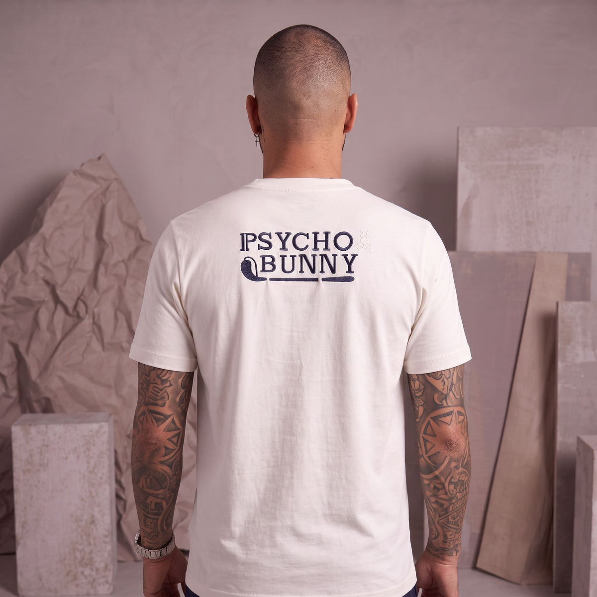 Camiseta 661108 Estampada Blanco para hombre