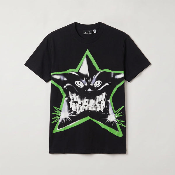 Camiseta 661117 Estampada Negra Para Hombre