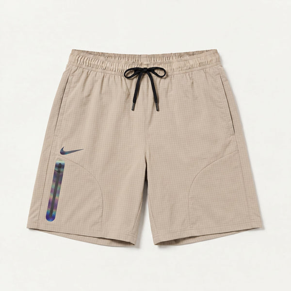Pantaloneta Deportiva PAN14 Crema para hombre