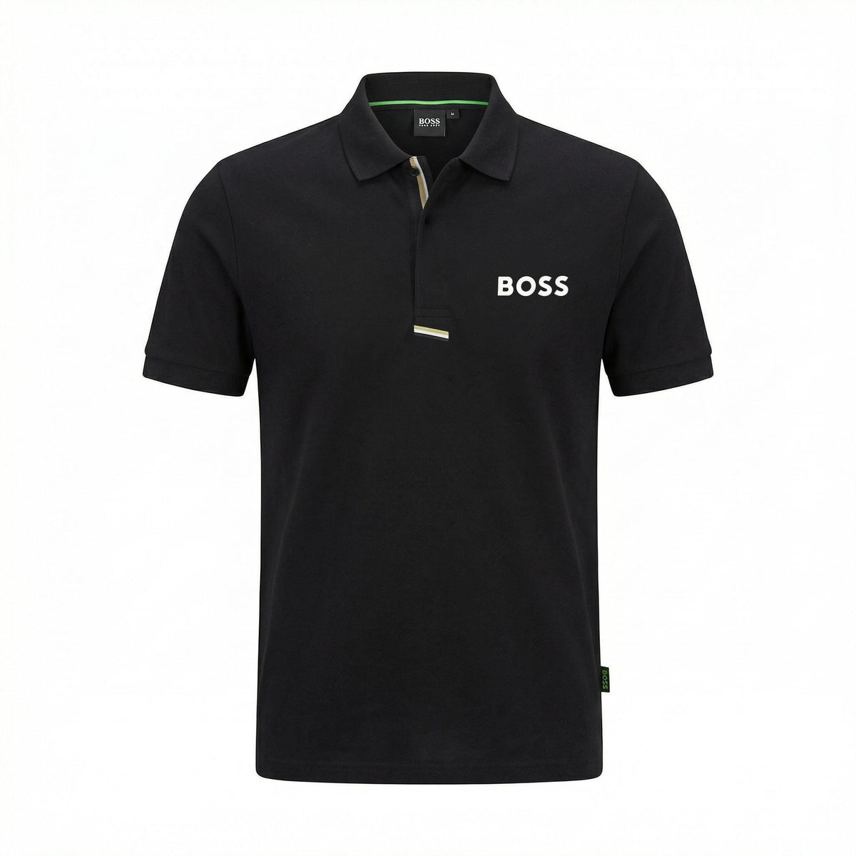 Polo negro para hombre - JDC Luxury Store