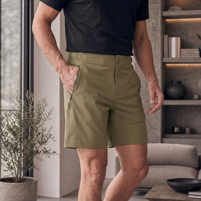 Pantaloneta 25D668 Verde Oliva Para Hombre