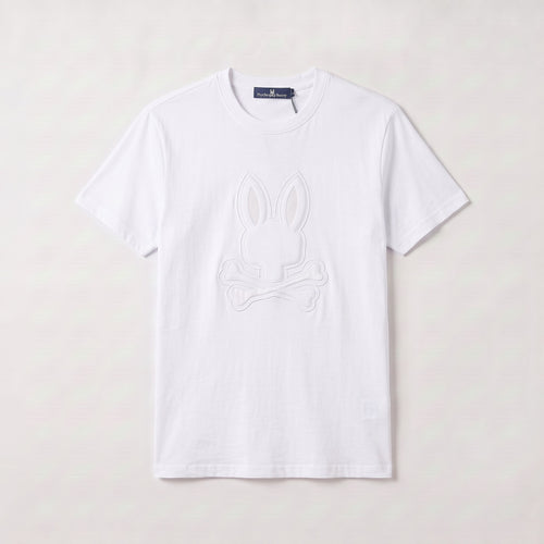 Camiseta 661107 Estampada Blanca Para Hombre