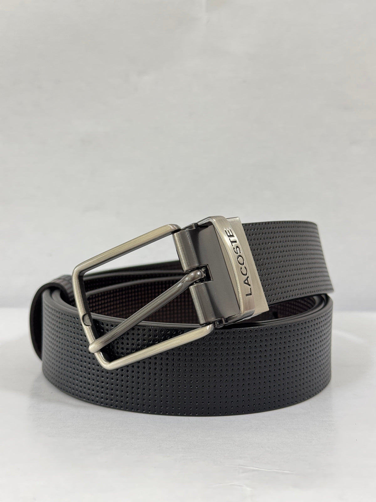 Correa LC 638 Gris/Negro Para Hombre