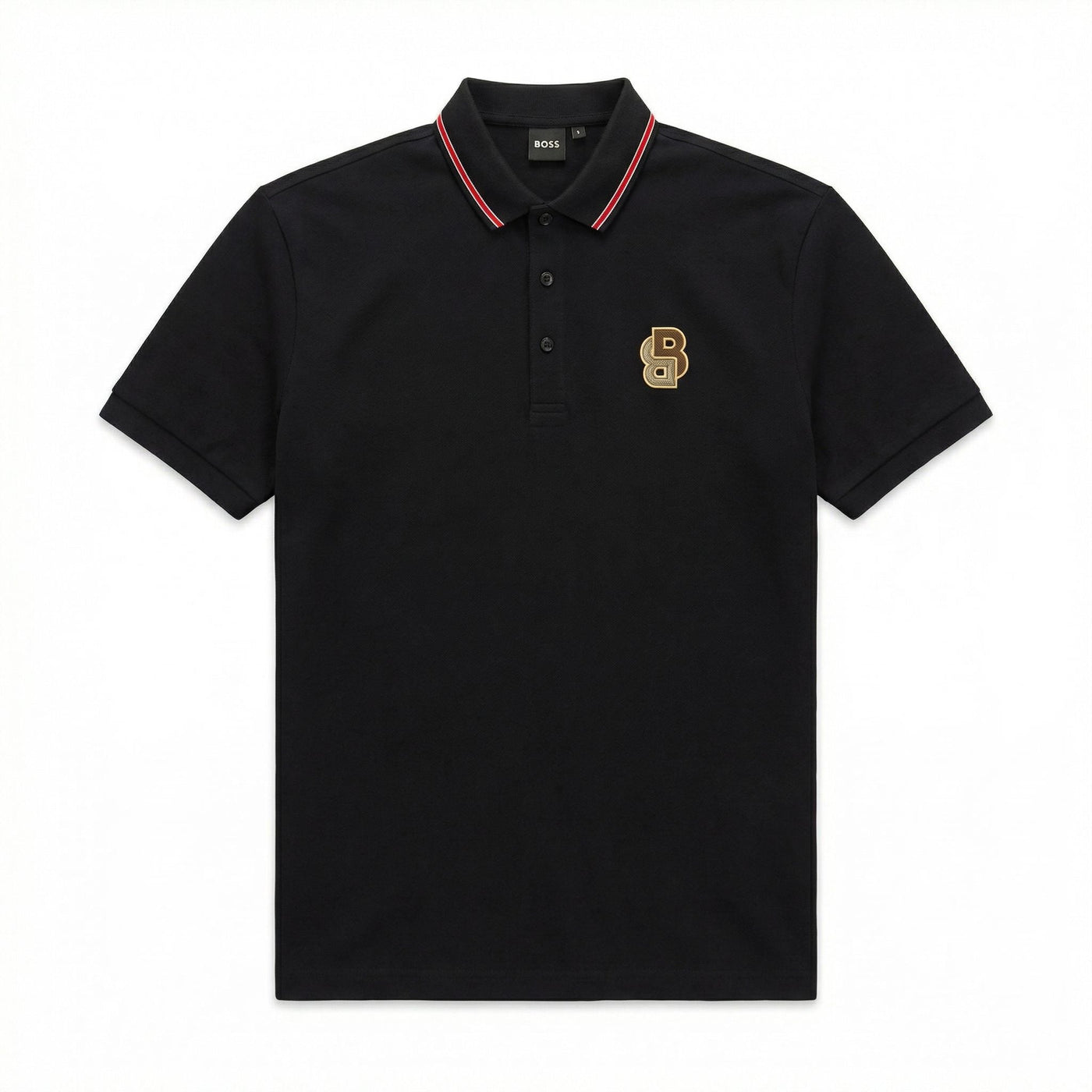 Polo negro para hombre - JDC Luxury Store