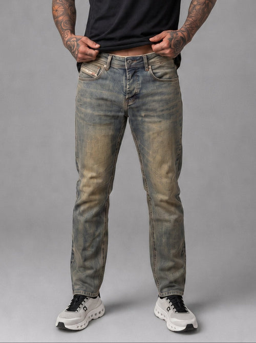 Jean DSL GCK005 Azul/Cafe Para Hombre