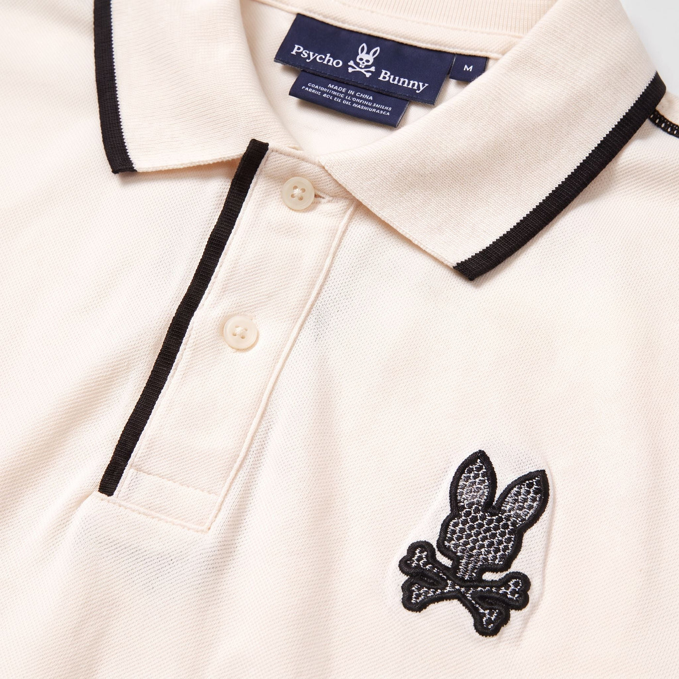 Camiseta 185033 Tipo Polo Crema para hombre