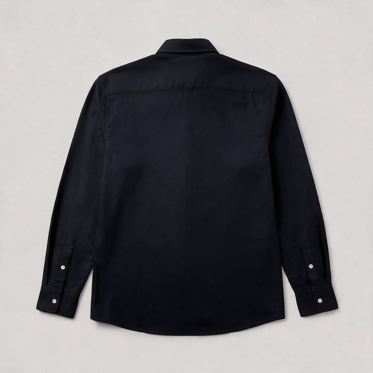Camisa 50021 Manga larga Negro para hombre