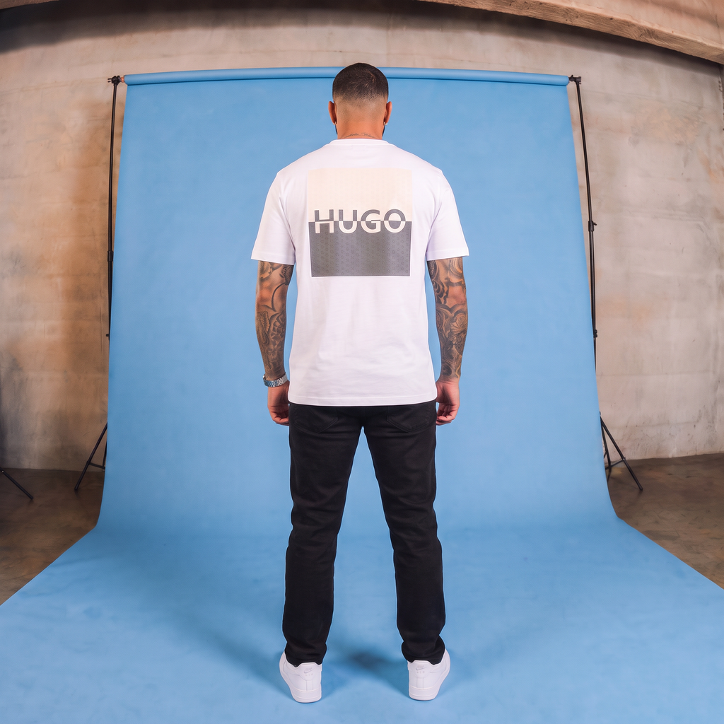 Camiseta 786490 Estampada Blanca Para Hombre
