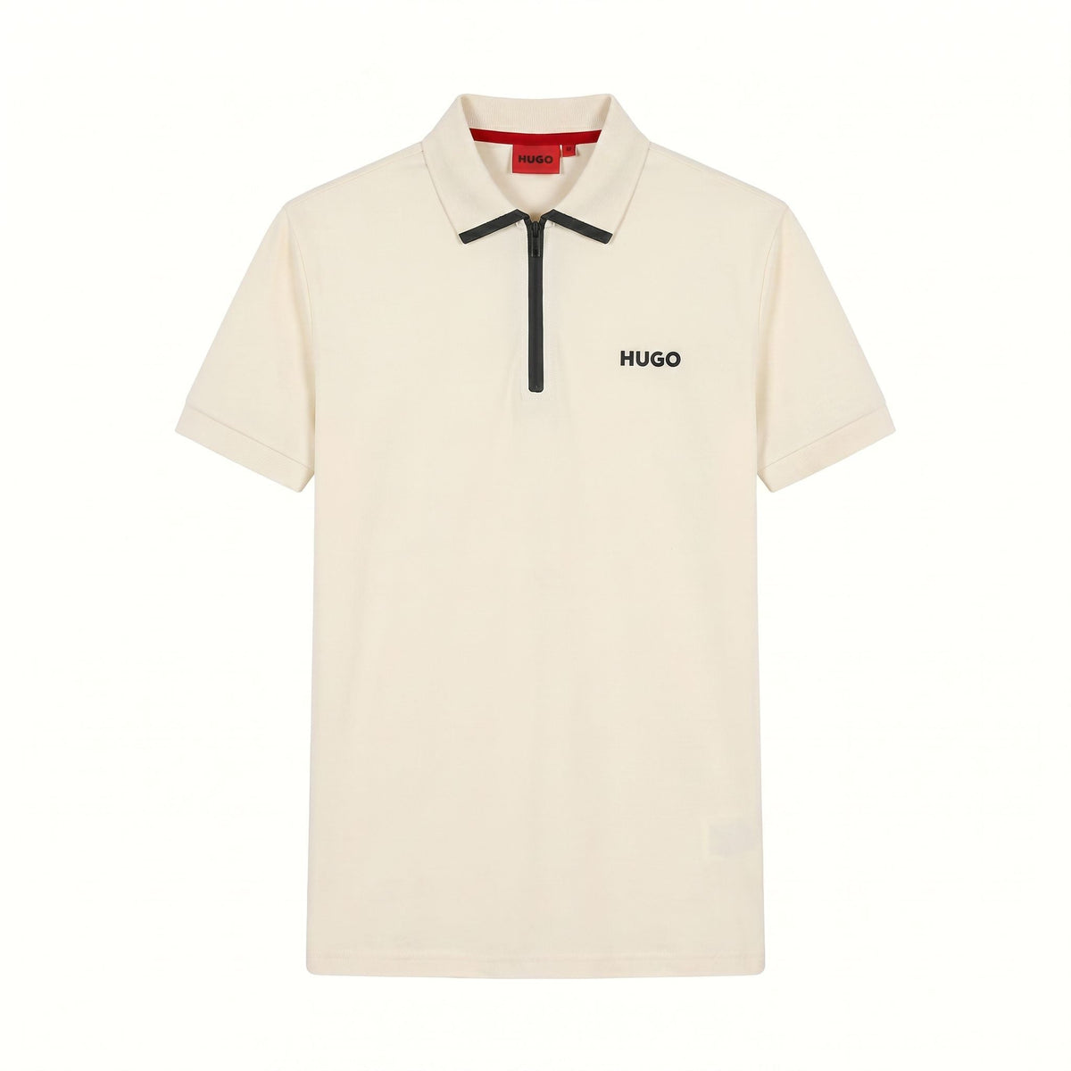 Camiseta 185027 Tipo Polo Crema para hombre