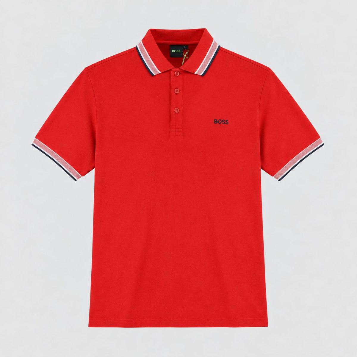 Camiseta 918014 Tipo Polo Rojo para hombre