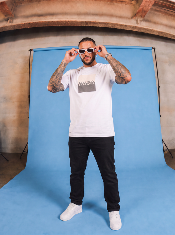 Camiseta 786490 Estampada Blanco para hombre