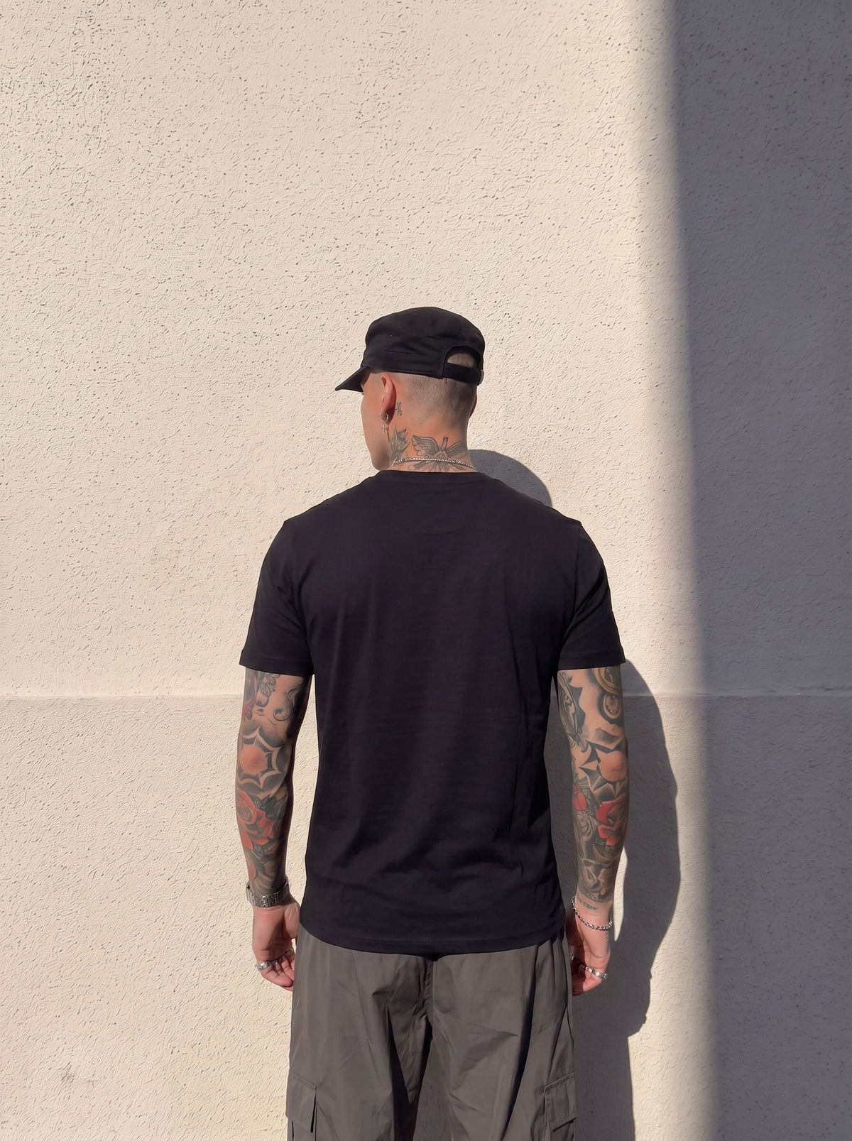 Camiseta 921046 Basica Negro para hombre