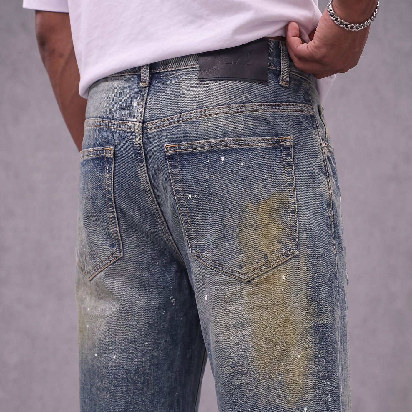 Jean GAL GAD094 Azul Para Hombre
