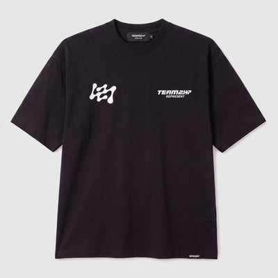 Camiseta 788451 Oversize Negra Para Hombre
