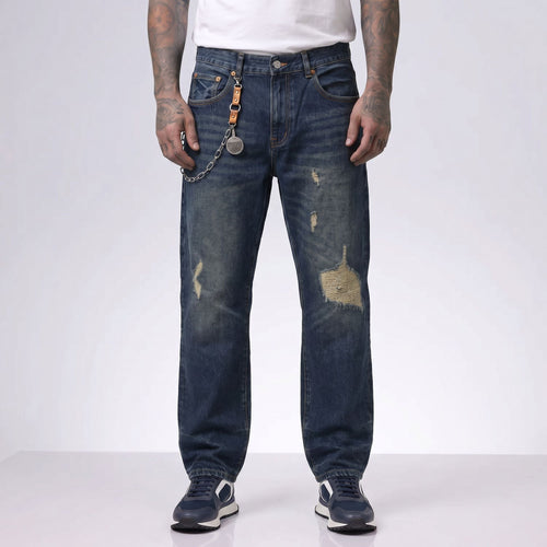 Jean PP U032K Azul Para Hombre