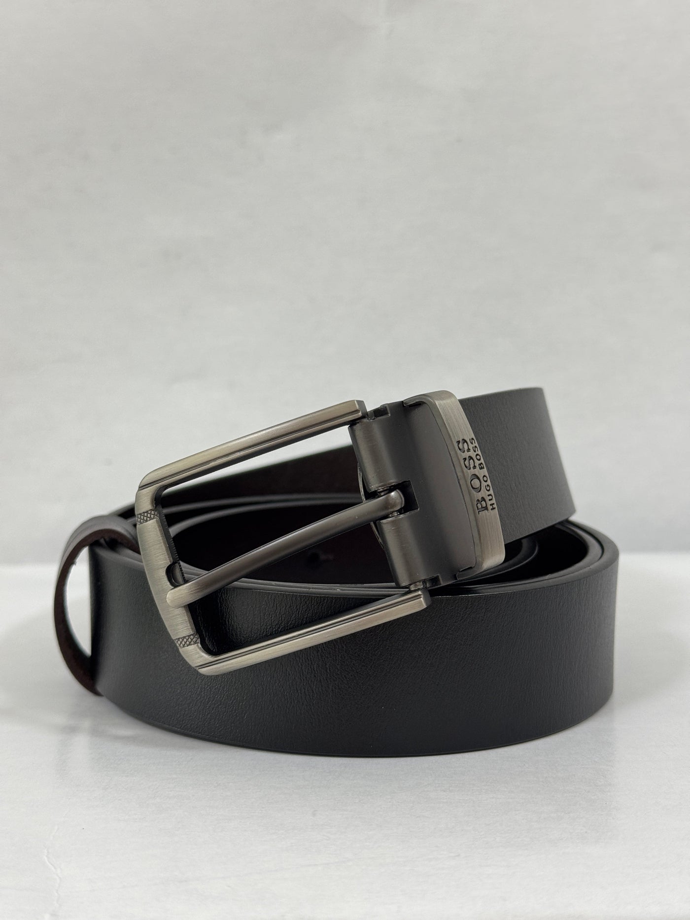 Correa HB H3295 Negro/Cafe Para Hombre