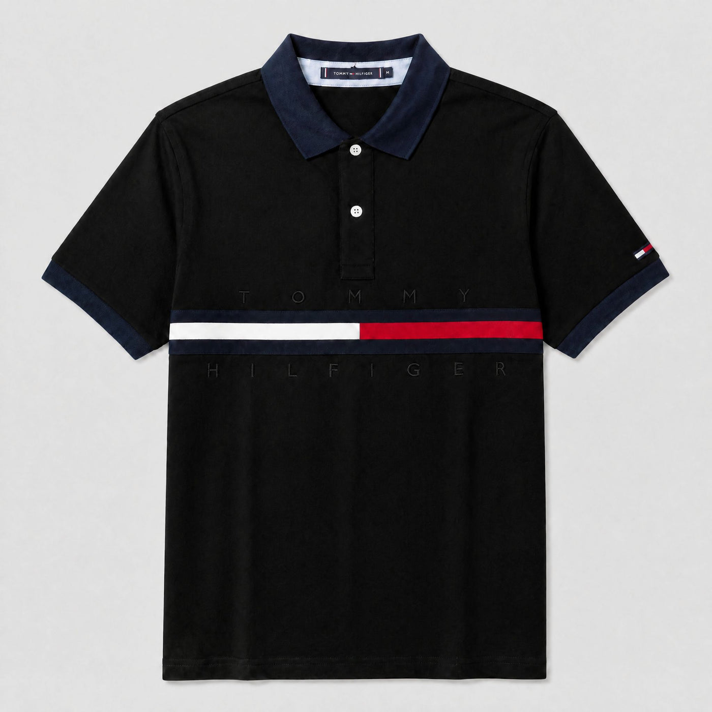 Camiseta 778112 Tipo Polo Negro para hombre